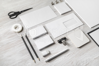 Blank stationery set