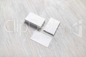 Blank business cards