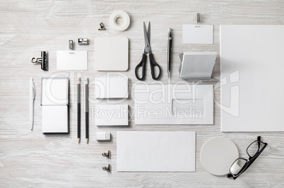 Stationery mock up