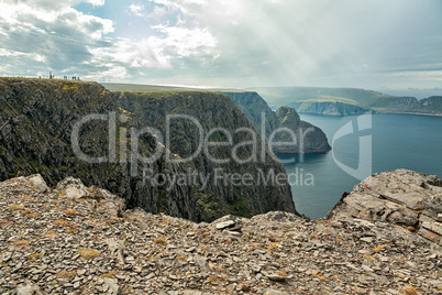 North Cape in Mageroya island, Norway