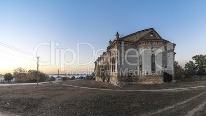 Abandoned church in Limanskoye, Ukraine