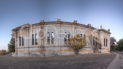 Abandoned church in Limanskoye, Ukraine