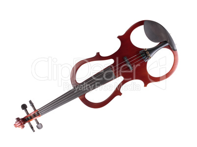 Electric Violin Isolated