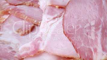 ham meat as food background
