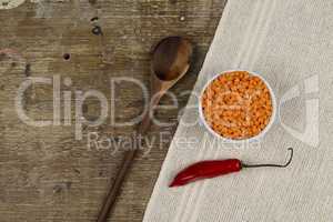 dried lentil