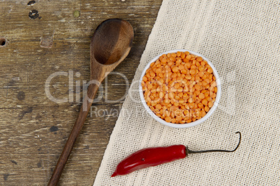 dried lentil