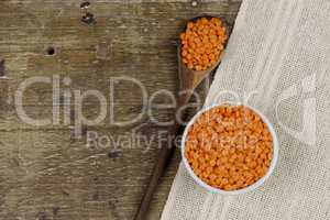 dried lentil