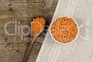 dried lentil