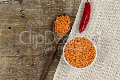 dried lentil