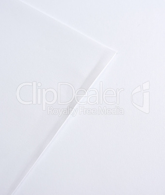 empty white sheet of paper
