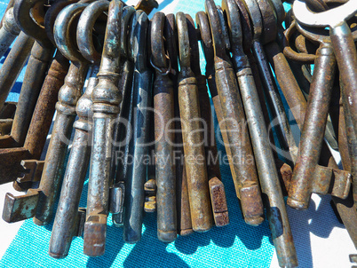 Rusty Vintage Key's