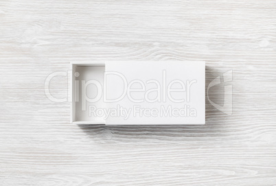 Blank paper box