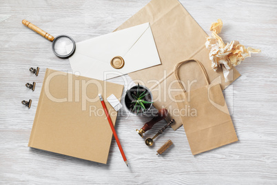 Retro stationery set Retro stationery set