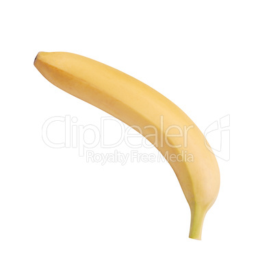 raw Yellow Banana Isolated