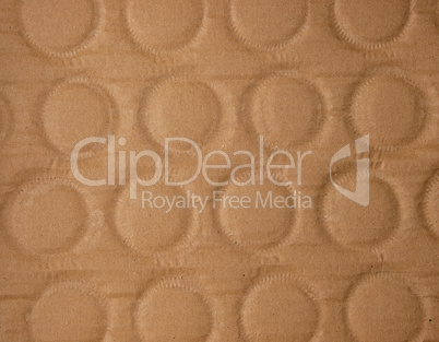 brown paper from the box, full frame