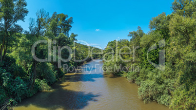 Osam river in Bulgaria