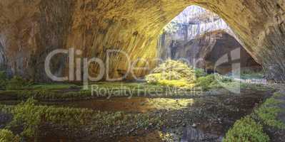 Devetashka cave in Bulgaria