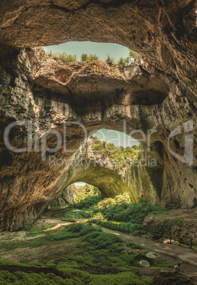 Devetashka cave in Bulgaria