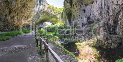 Devetashka cave in Bulgaria