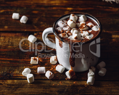 Cocoa Mug with Marshmallows.