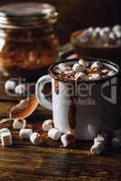 Mug of Cocoa with Marshmallow.