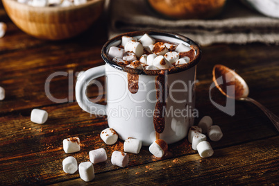 Mug of Cocoa with Marshmallows.