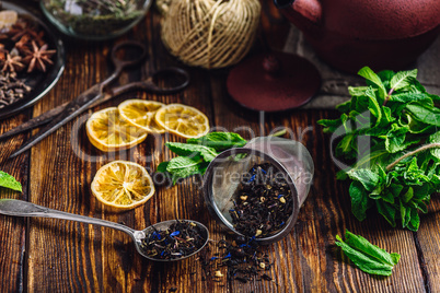 Dry Tea with Mint and Lemon