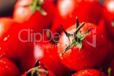 Cherry Tomatoes Background