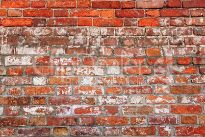 Chipped Brick Wall.