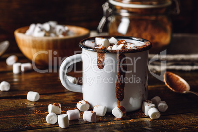 Cocoa Mug with Marshmallows.