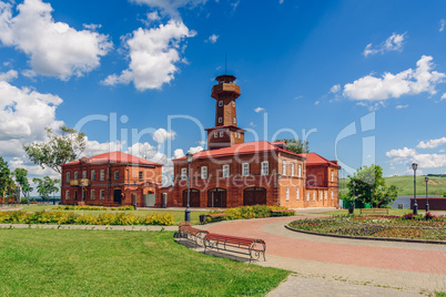 Administrative Building and Fire Station.