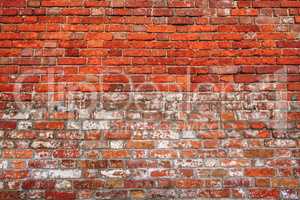 Chipped Brick Wall.