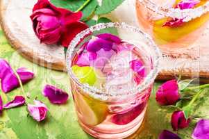 Rose alcoholic drink