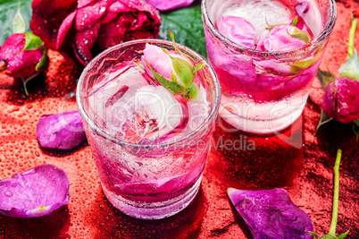 Rose alcoholic drink