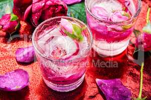 Rose alcoholic drink