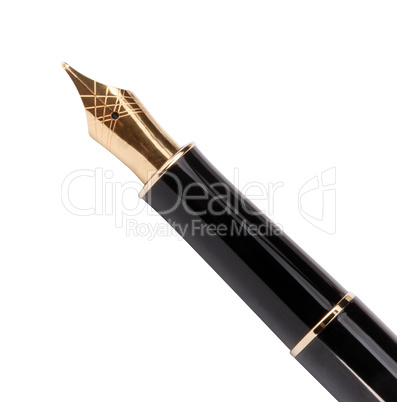 fountain pen isolated