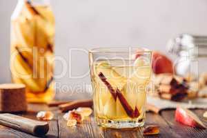 Water with Pear, Cinnamon, Ginger.
