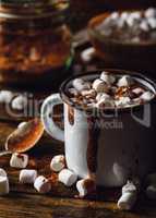 Mug of Cocoa with Marshmallow.