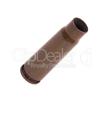 Kalashnikov Gun Shell Isolated