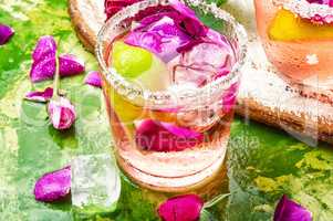 Rose alcoholic drink