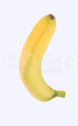 Yellow Banana Isolated