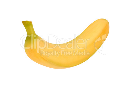 Yellow Banana Isolated on white