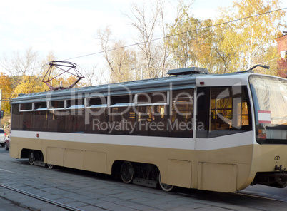 tramway on street