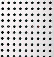 plastic background with holes