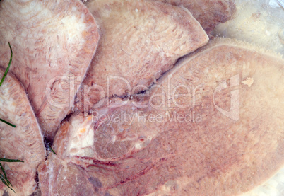 ham meat as food background