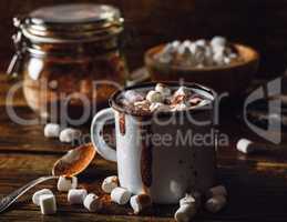 Mug of Cocoa with Marshmallow.