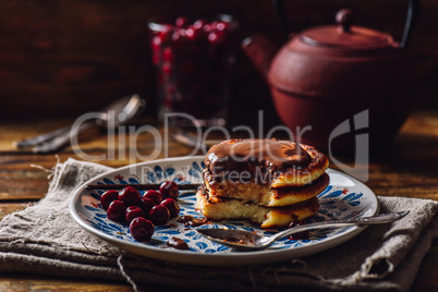 Quark Pancakes with Cherry