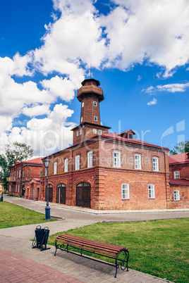 Administrative Building and Fire Station.