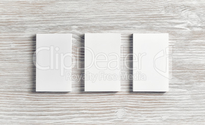 Blank business cards