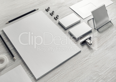 Blank corporate identity